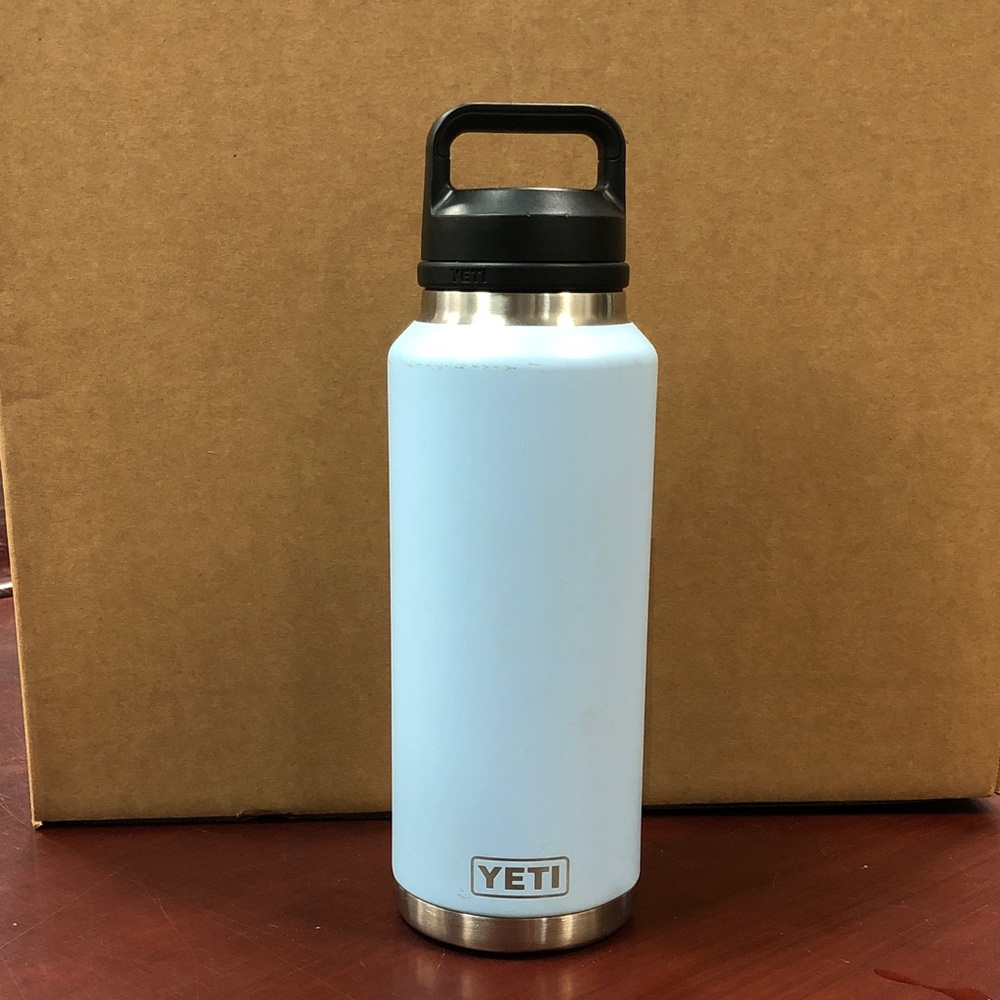 YETI 36oz Rambler Sky Blue Insulated Bottle